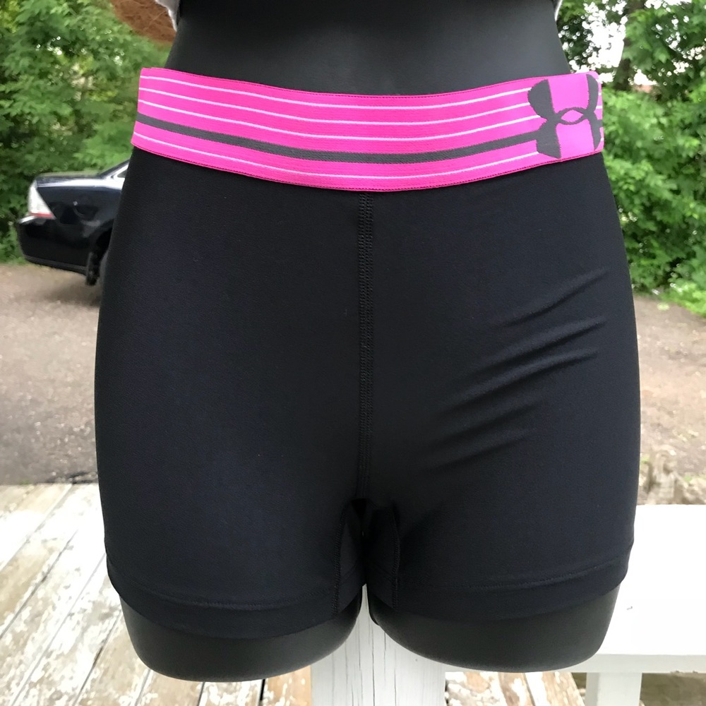 NWOT 2 pair under armour compression shorts